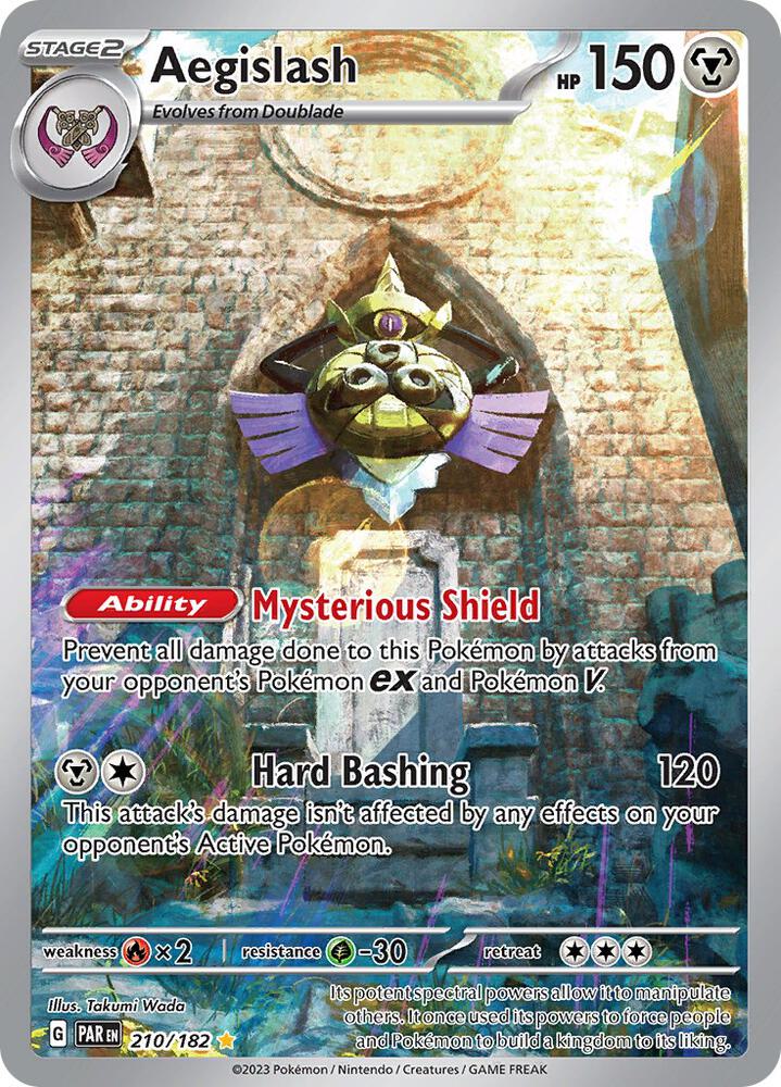 Aegislash 210/182 (SV04: Paradox Rift)  - Holofoil | Good Games Adelaide SA