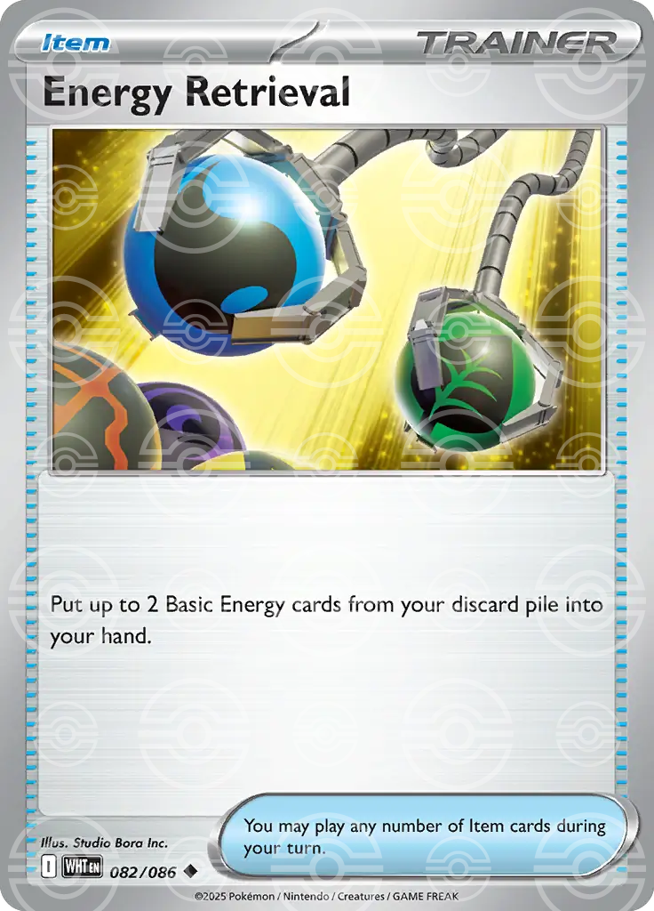 Energy Retrieval 082/086 (SV: White Flare)  - Holofoil | Good Games Adelaide SA