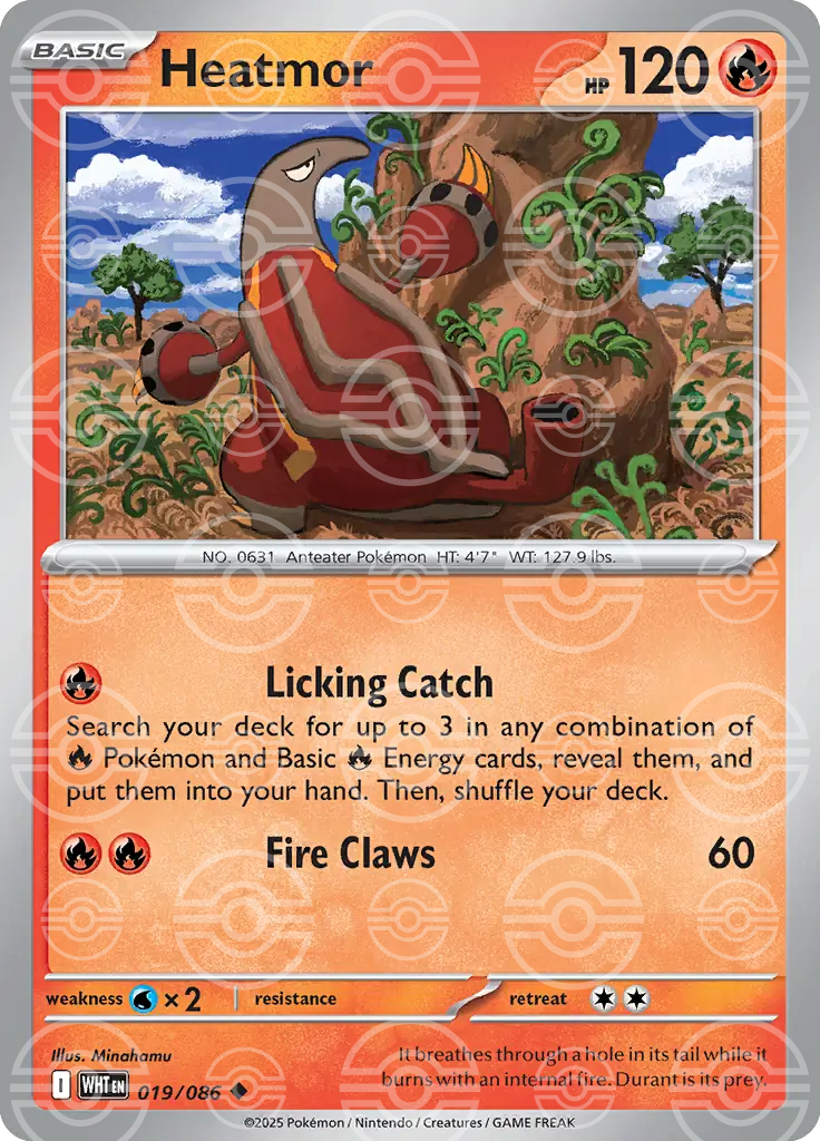 Heatmor 019/086 (SV: White Flare)  - Holofoil | Good Games Adelaide SA
