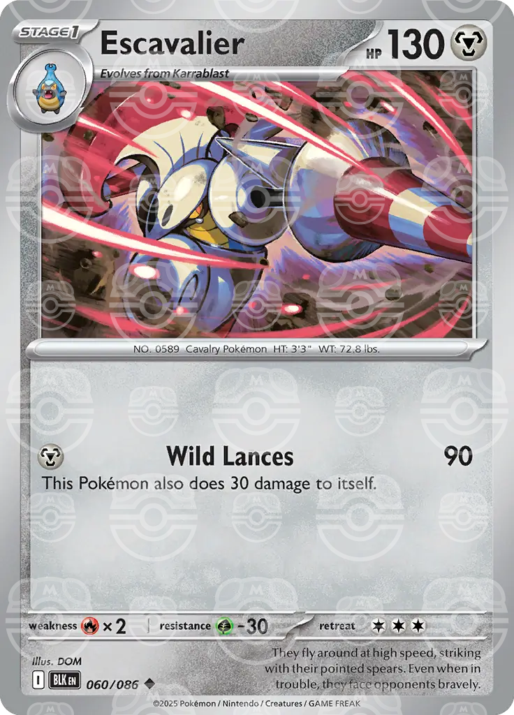 Escavalier 060/086 (SV: Black Bolt)  - Holofoil | Good Games Adelaide SA