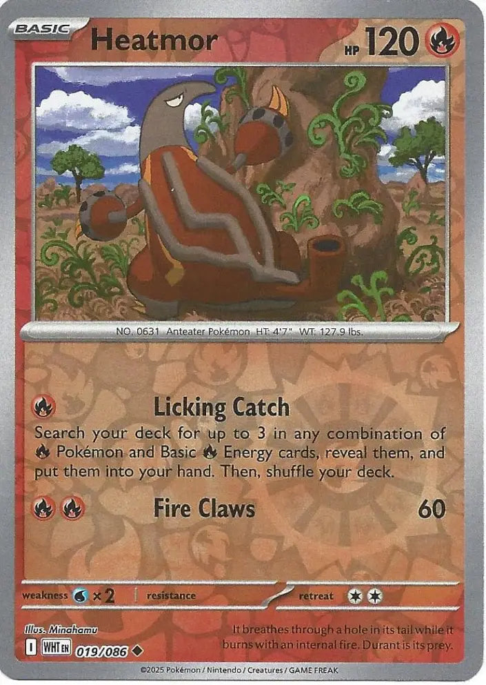 Heatmor 019/086 (SV: White Flare)  - Reverse Holofoil | Good Games Adelaide SA