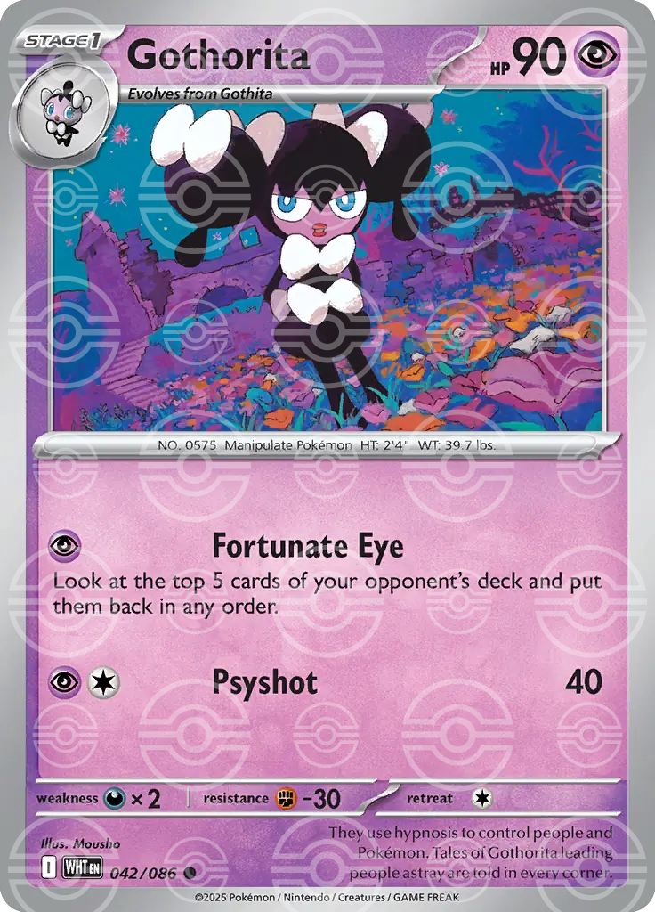 Gothorita 042/086 (SV: White Flare)  - Holofoil | Good Games Adelaide SA