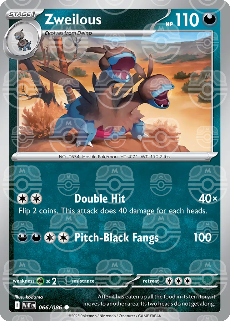 Zweilous 066/086 (SV: White Flare)  - Holofoil | Good Games Adelaide SA