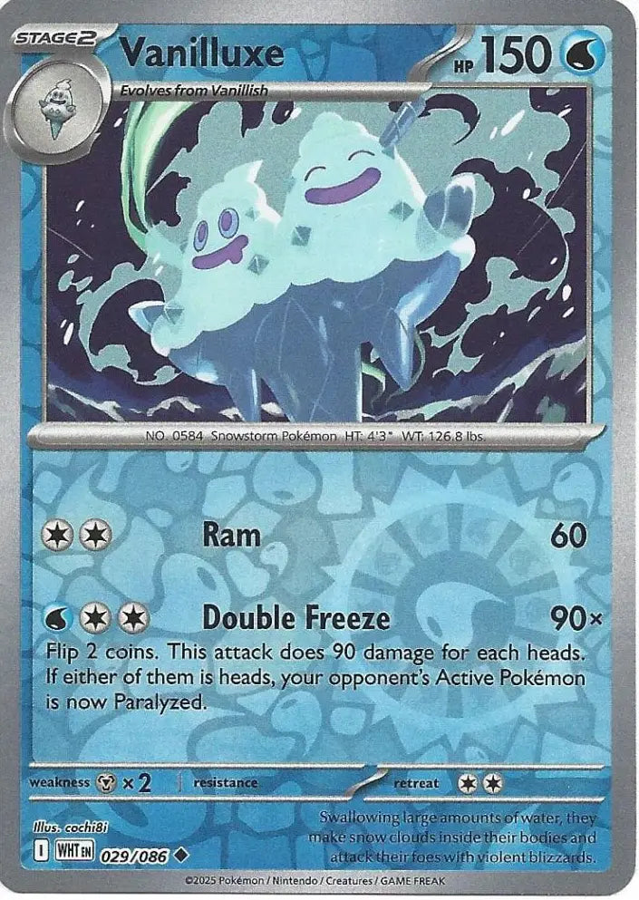 Vanilluxe 029/086 (SV: White Flare)  - Reverse Holofoil | Good Games Adelaide SA