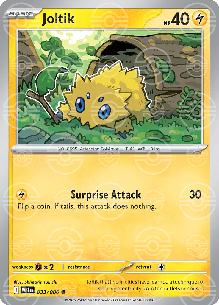 Joltik 033/086 (SV: White Flare)  - Holofoil | Good Games Adelaide SA
