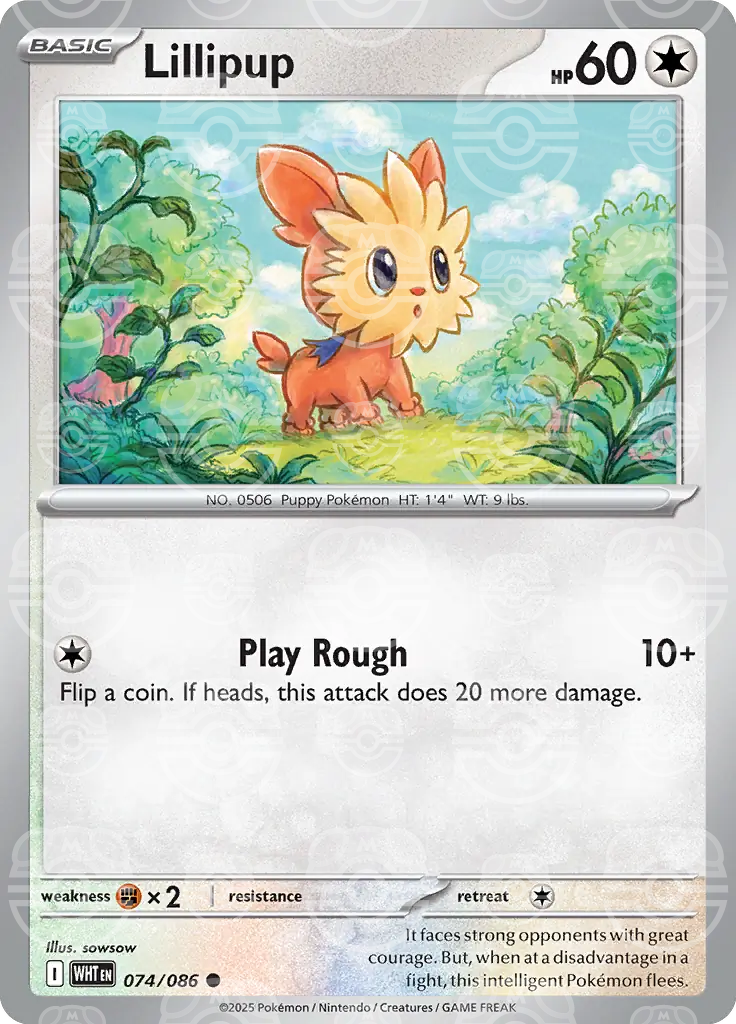 Lillipup 074/086 (SV: White Flare)  - Holofoil | Good Games Adelaide SA