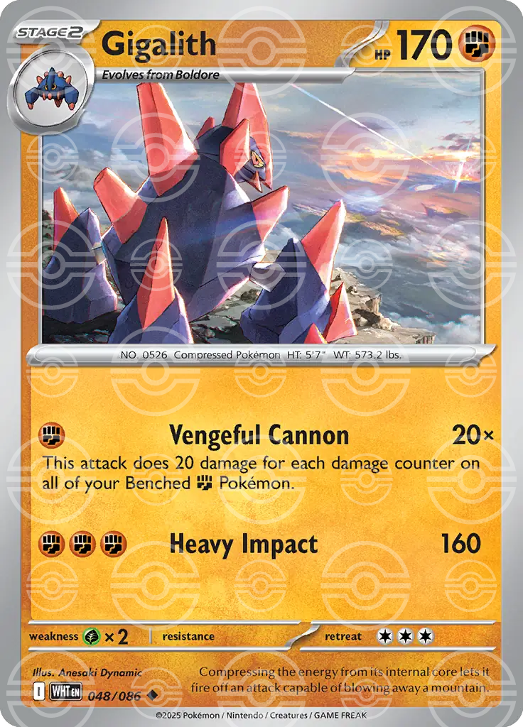 Gigalith 048/086 (SV: White Flare)  - Holofoil | Good Games Adelaide SA