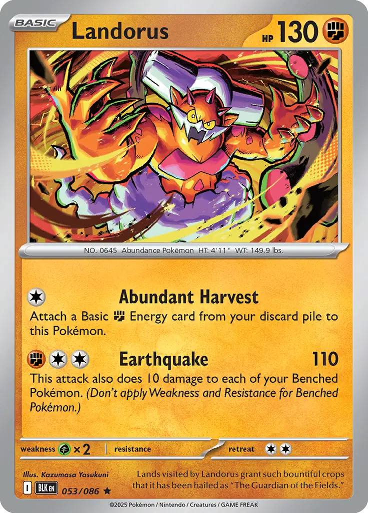 Landorus 053/086 (SV: Black Bolt)  - Holofoil | Good Games Adelaide SA