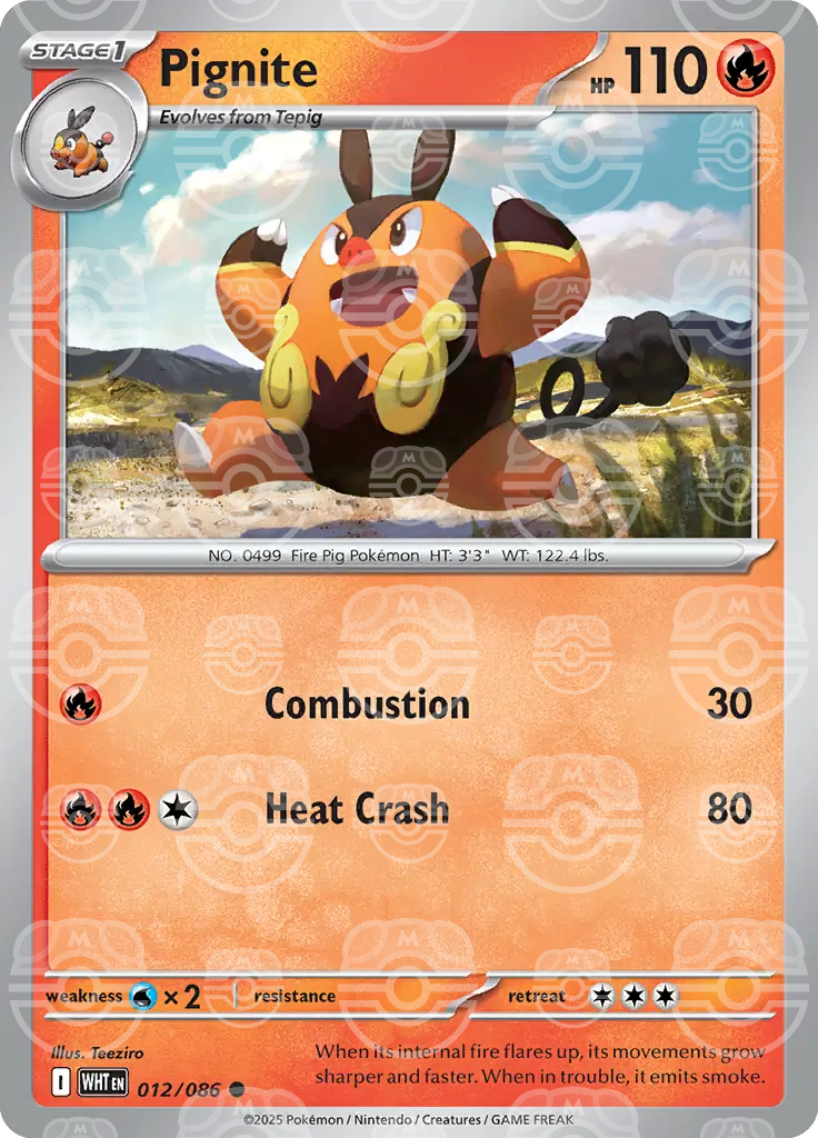 Pignite 012/086 (SV: White Flare)  - Holofoil | Good Games Adelaide SA
