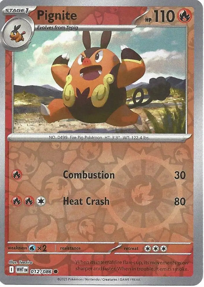 Pignite 012/086 (SV: White Flare)  - Reverse Holofoil | Good Games Adelaide SA