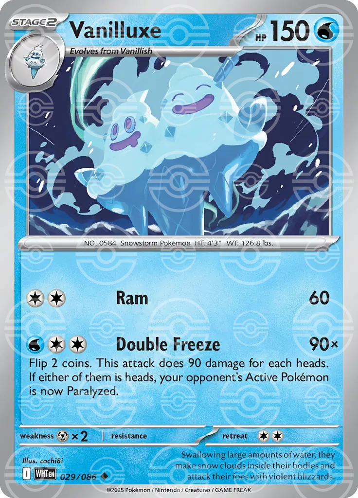 Vanilluxe 029/086 (SV: White Flare)  - Holofoil | Good Games Adelaide SA