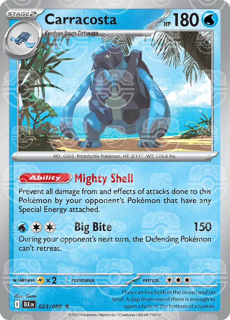 Carracosta 023/086 (SV: Black Bolt)  - Holofoil | Good Games Adelaide SA