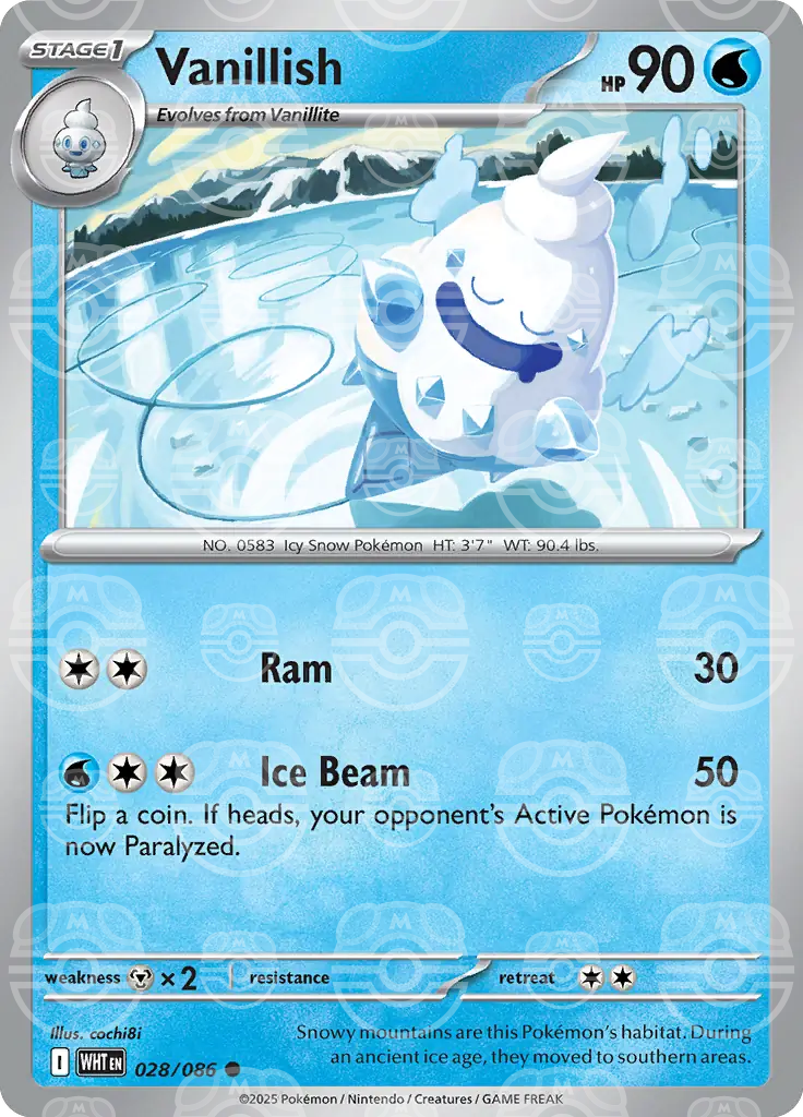 Vanillish 028/086 (SV: White Flare)  - Holofoil | Good Games Adelaide SA