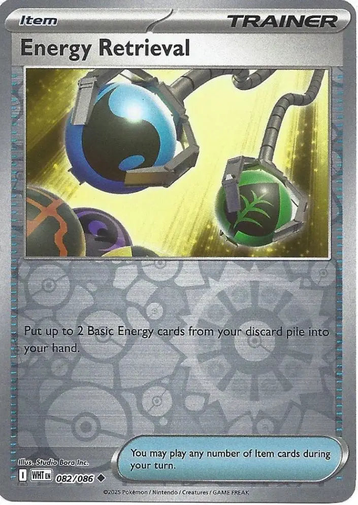 Energy Retrieval 082/086 (SV: White Flare)  - Reverse Holofoil | Good Games Adelaide SA