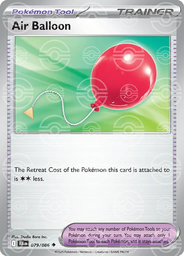 Air Balloon 079/086 (SV: Black Bolt)  - Holofoil | Good Games Adelaide SA