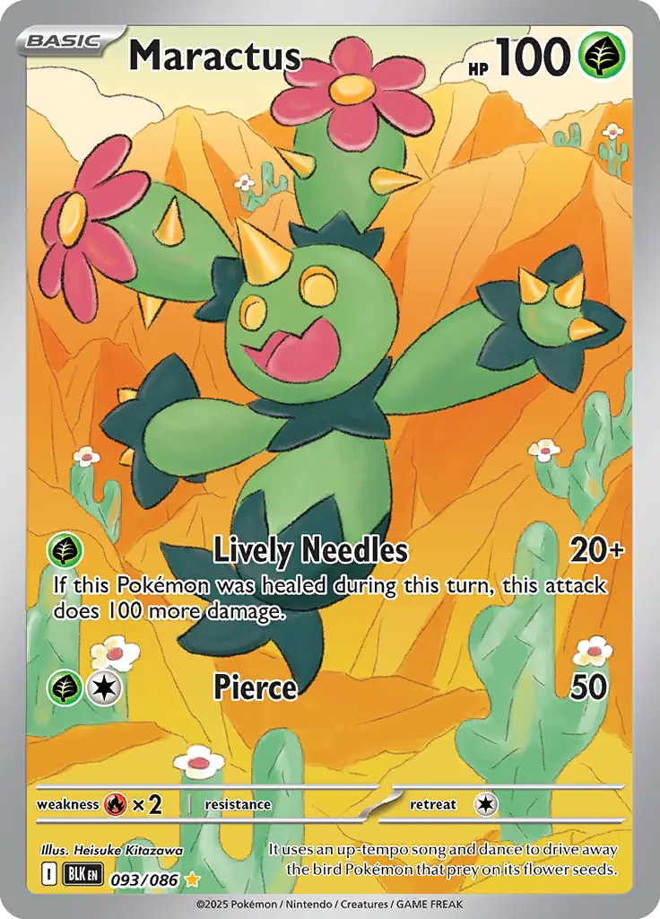 Maractus 093/086 (SV: Black Bolt)  - Holofoil | Good Games Adelaide SA
