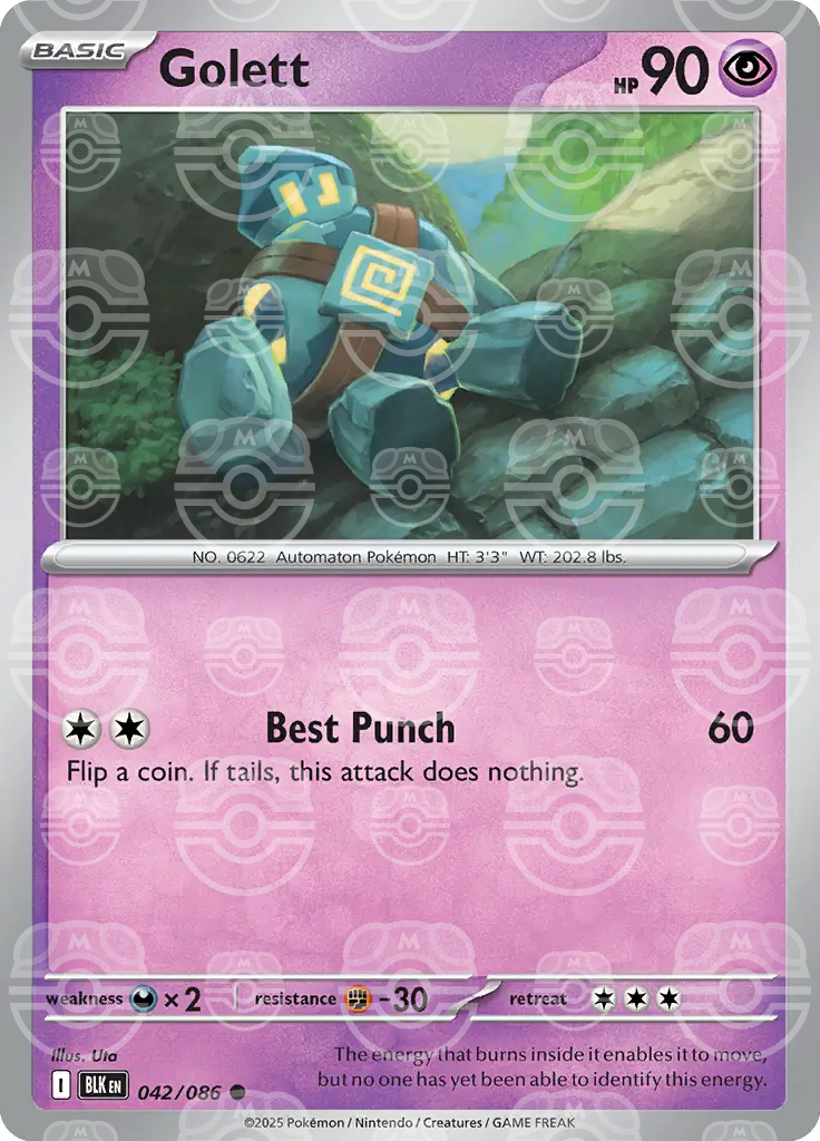 Golett 042/086 (SV: Black Bolt)  - Holofoil | Good Games Adelaide SA