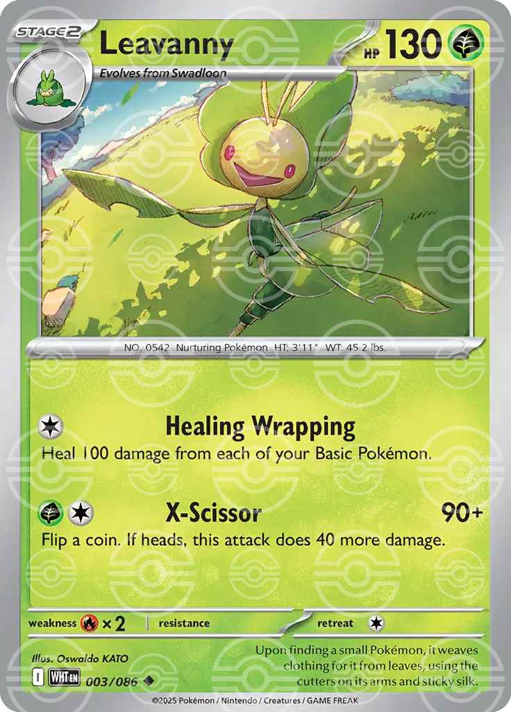 Leavanny 003/086 (SV: White Flare)  - Holofoil | Good Games Adelaide SA