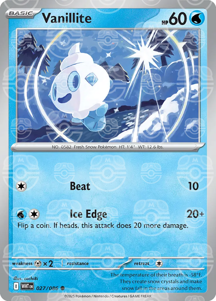 Vanillite 027/086 (SV: White Flare)  - Holofoil | Good Games Adelaide SA