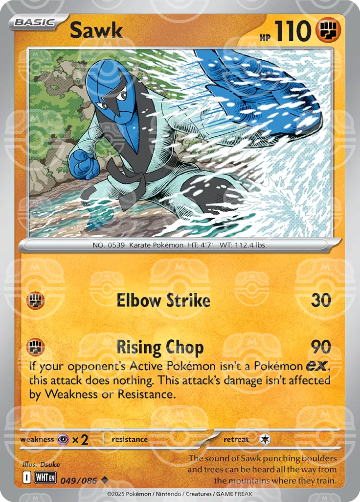 Sawk 049/086 (SV: White Flare)  - Holofoil | Good Games Adelaide SA