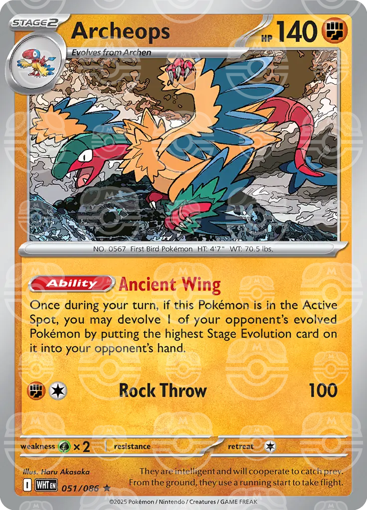 Archeops 051/086 (SV: White Flare)  - Holofoil | Good Games Adelaide SA