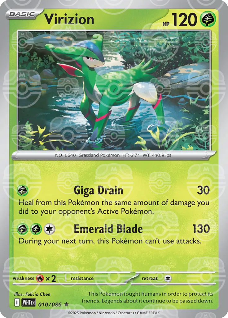 Virizion 010/086 (SV: White Flare)  - Holofoil | Good Games Adelaide SA
