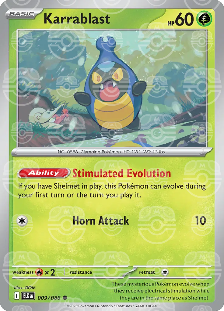 Karrablast 009/086 (SV: Black Bolt)  - Holofoil | Good Games Adelaide SA