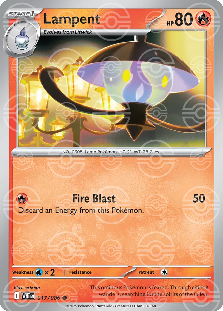 Lampent 017/086 (SV: White Flare)  - Holofoil | Good Games Adelaide SA