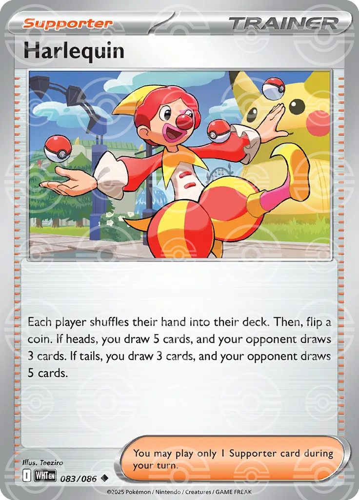 Harlequin 083/086 (SV: White Flare)  - Holofoil | Good Games Adelaide SA