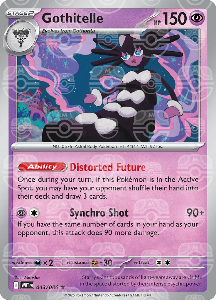 Gothitelle 040/086 (SV: White Flare)  - Holofoil | Good Games Adelaide SA