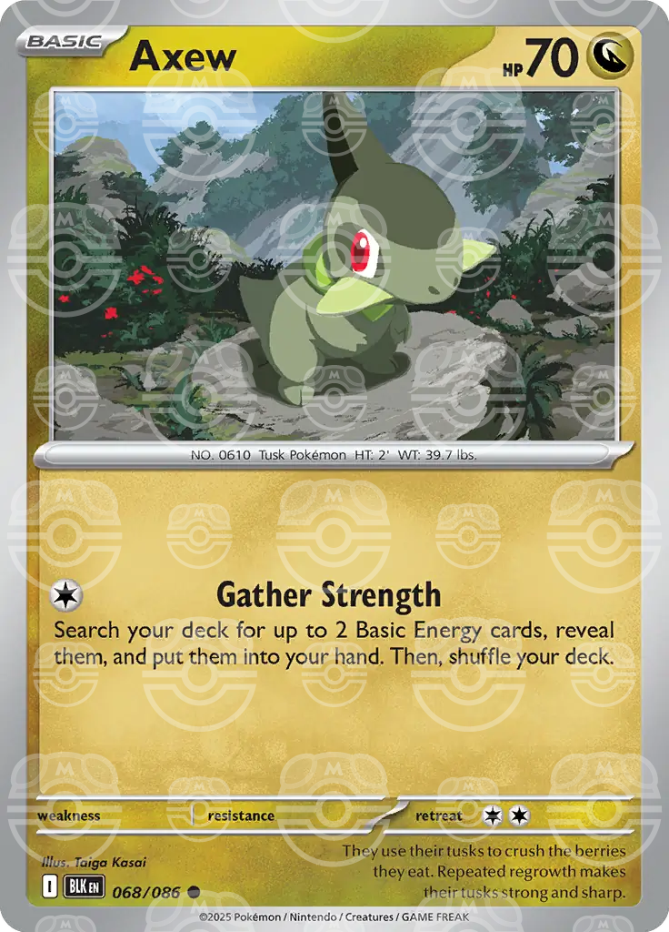 Axew 068/086 (SV: Black Bolt)  - Holofoil | Good Games Adelaide SA