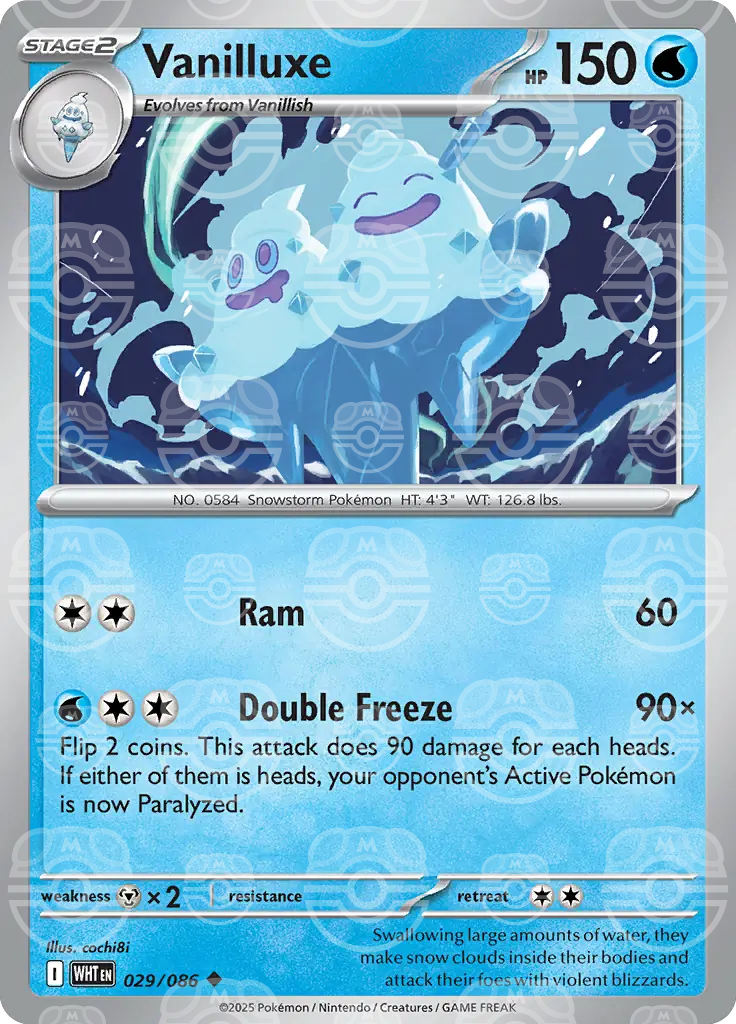 Vanilluxe 029/086 (SV: White Flare)  - Holofoil | Good Games Adelaide SA