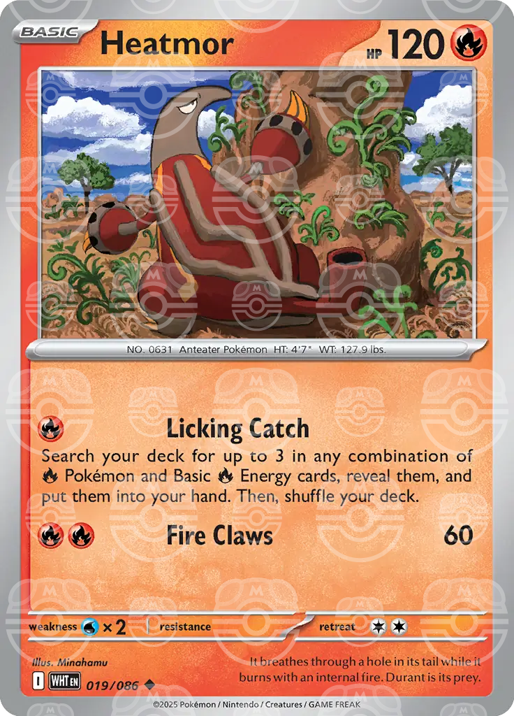 Heatmor 019/086 (SV: White Flare)  - Holofoil | Good Games Adelaide SA