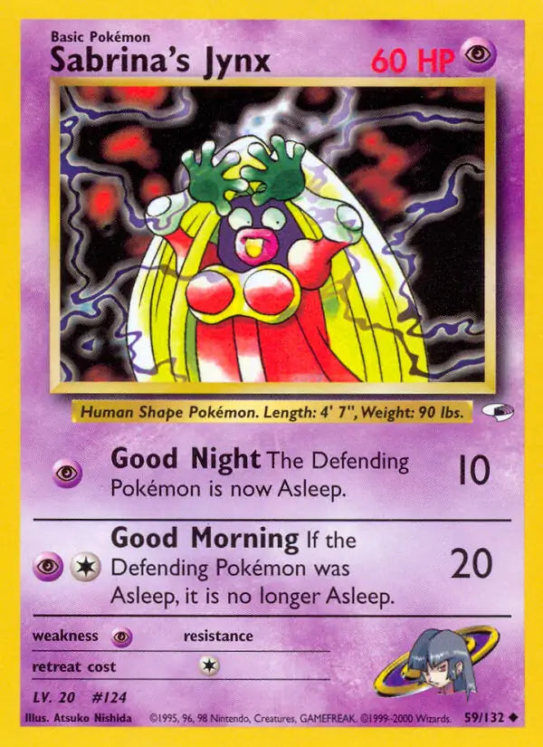 Sabrinas Jynx 059/132 (Gym Heroes)  - Unlimited | Good Games Adelaide SA