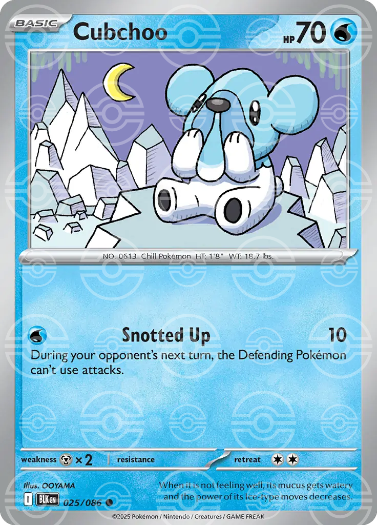 Cubchoo 025/086 (SV: Black Bolt)  - Holofoil | Good Games Adelaide SA