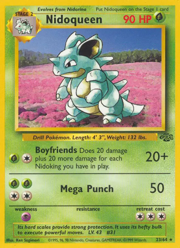Nidoqueen 23/64 (Jungle)  - Unlimited | Good Games Adelaide SA