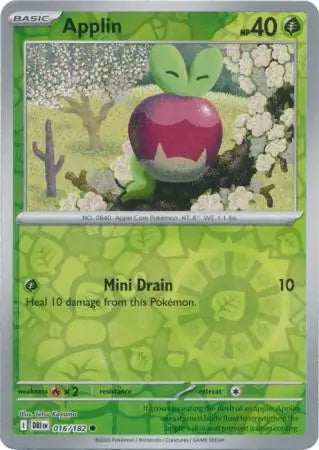 Applin 016/182 (SV10: Destined Rivals)  - Reverse Holofoil | Good Games Adelaide SA