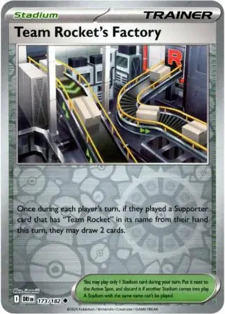 Team Rocket's Factory 173/182 (SV10: Destined Rivals)  - Reverse Holofoil | Good Games Adelaide SA