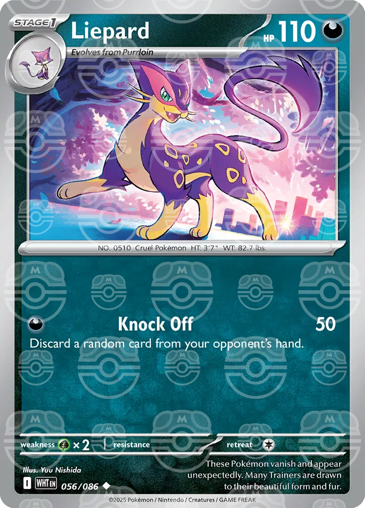 Liepard 056/086 (SV: White Flare)  - Holofoil | Good Games Adelaide SA