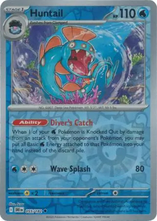 Huntail 055/182 (SV10: Destined Rivals)  - Reverse Holofoil | Good Games Adelaide SA
