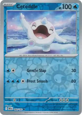 Cetoddle 064/182 (SV10: Destined Rivals)  - Reverse Holofoil | Good Games Adelaide SA