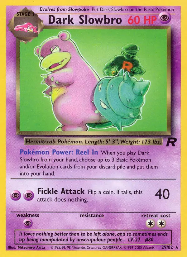 Slowpoke 67/82 (Team Rocket)  - Unlimited | Good Games Adelaide SA