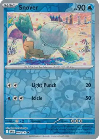 Snover 059/182 (SV10: Destined Rivals)  - Reverse Holofoil | Good Games Adelaide SA