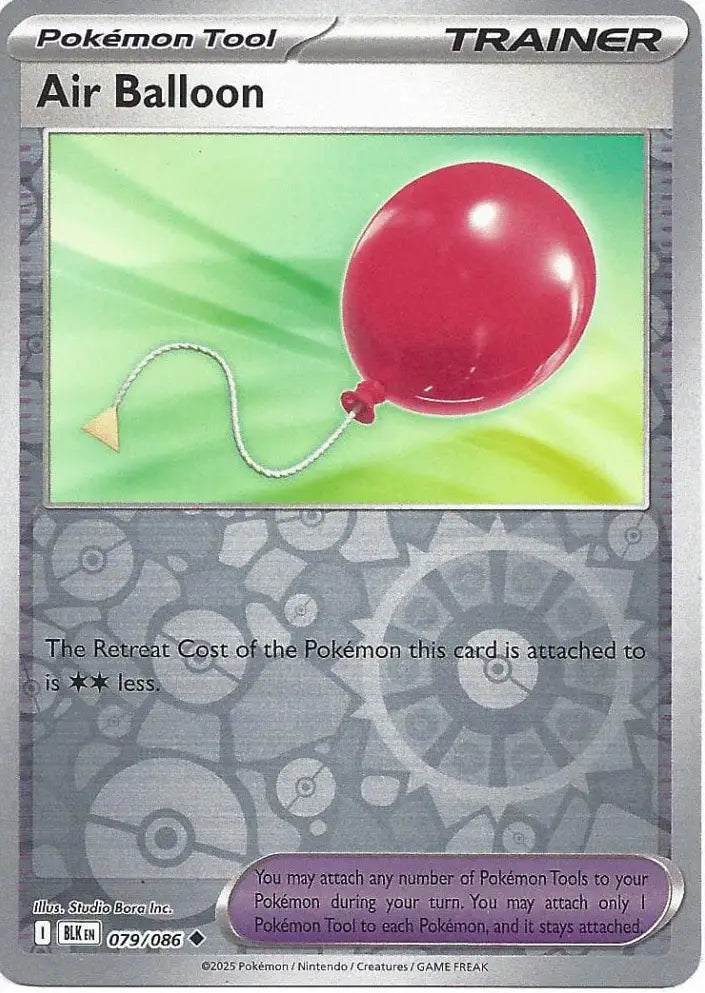 Air Balloon 079/086 (SV: Black Bolt)  - Reverse Holofoil | Good Games Adelaide SA