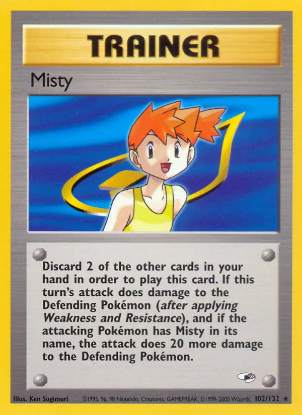 Misty 102/132 (Gym Heroes)  - Unlimited | Good Games Adelaide SA