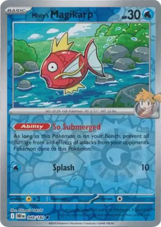 Misty's Magikarp 048/182 (SV10: Destined Rivals)  - Reverse Holofoil | Good Games Adelaide SA