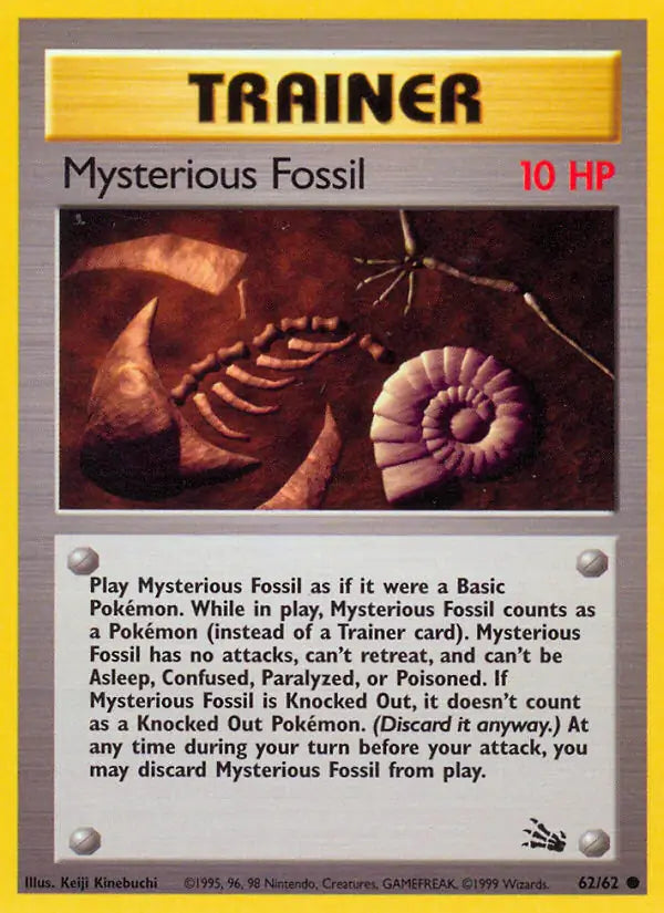 Mysterious Fossil 62/62 (Fossil)  - Unlimited | Good Games Adelaide SA