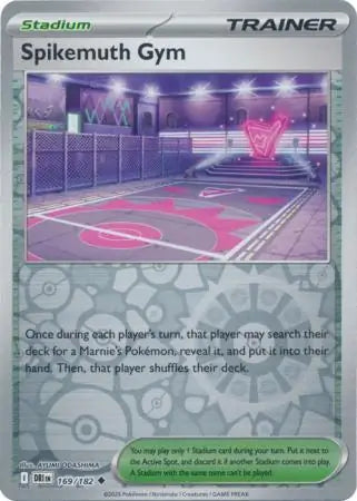 Spikemuth Gym 169/182 (SV10: Destined Rivals)  - Reverse Holofoil | Good Games Adelaide SA