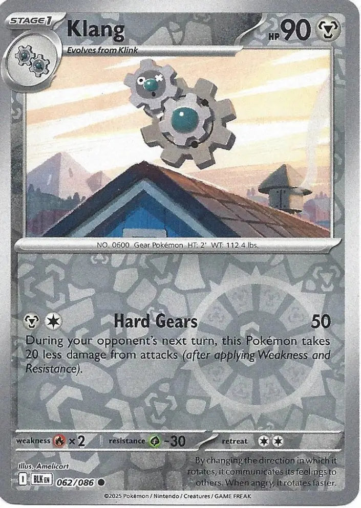 Klang 062/086 (SV: Black Bolt)  - Reverse Holofoil | Good Games Adelaide SA