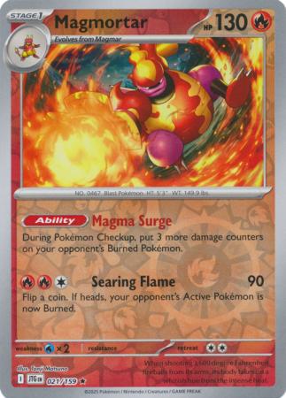 Magmortar 021/159 (SV09: Journey Together)  - Reverse Holofoil | Good Games Adelaide SA